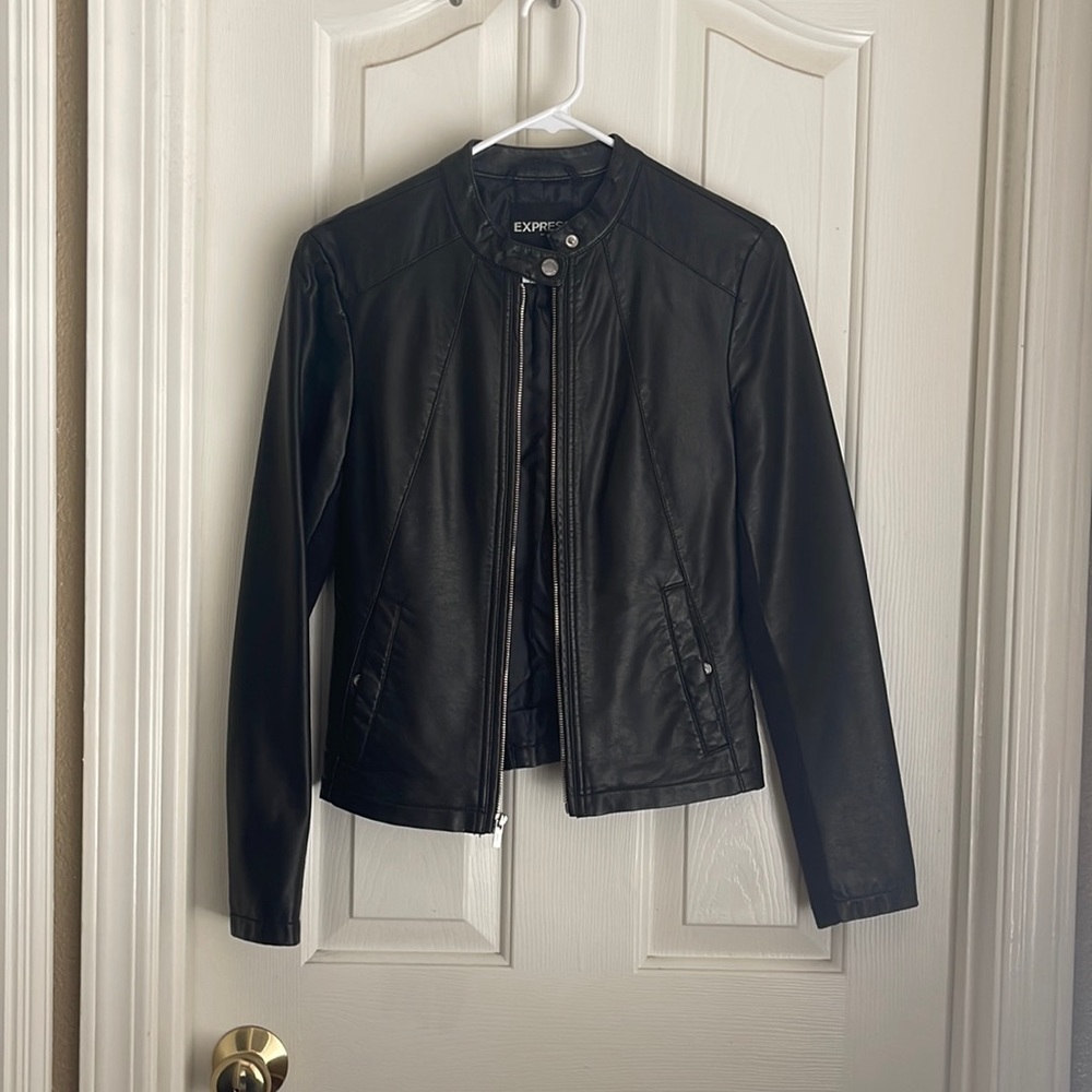 Leather Express Jacket - Size XS